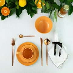 XÍCARA MARI GOLD - LARANJA