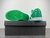 Imagem do Air Jordan 1 Low 'Lucky Green Aquatone'