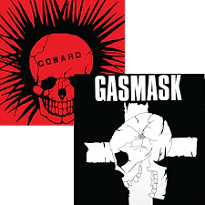 GASMASK / COWARD - SPLIT CD
