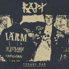 RAPT - THRASH WAR - DISCOGRAPHY 1984/1987 (LP+7´+CD)