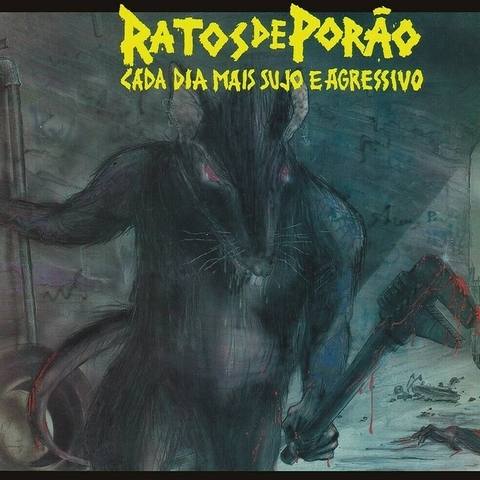RATOS DE PORÃO - V.C.D.M.S.A. (duplo - splatter verde/azul)