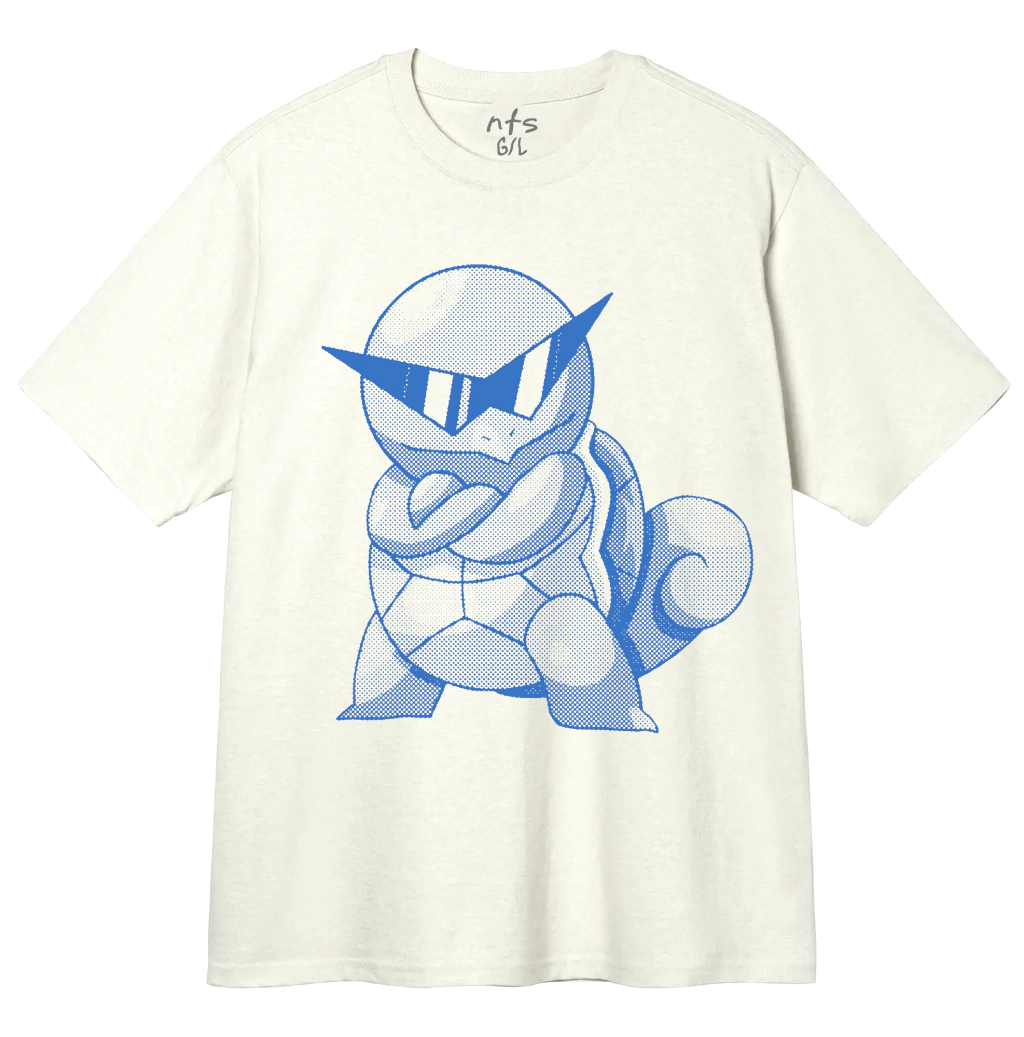 CAMISETA NTS SQUIRTLE OFF-WHITE