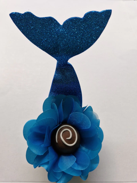 Forma de doce Sereia 25 unidades