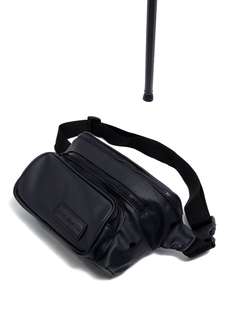 Riñonera Negra Piero Lisa - comprar online
