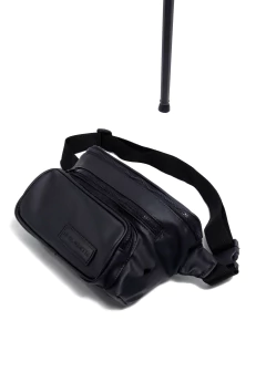 Riñonera Negra Piero Lisa - comprar online