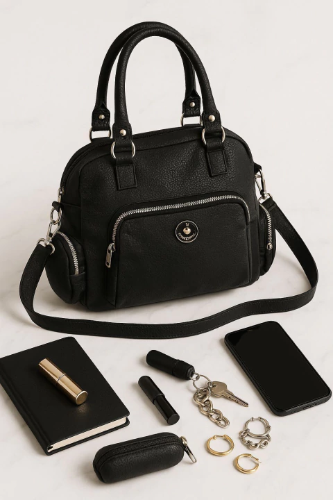 Cartera negra Mara soledad