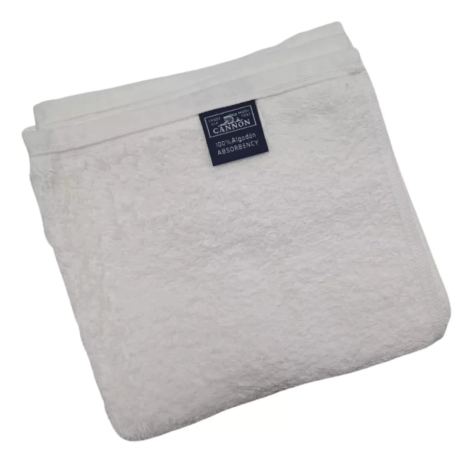 Toallon Large Cannon Institucional Hotelera 520 Gr - Blanco