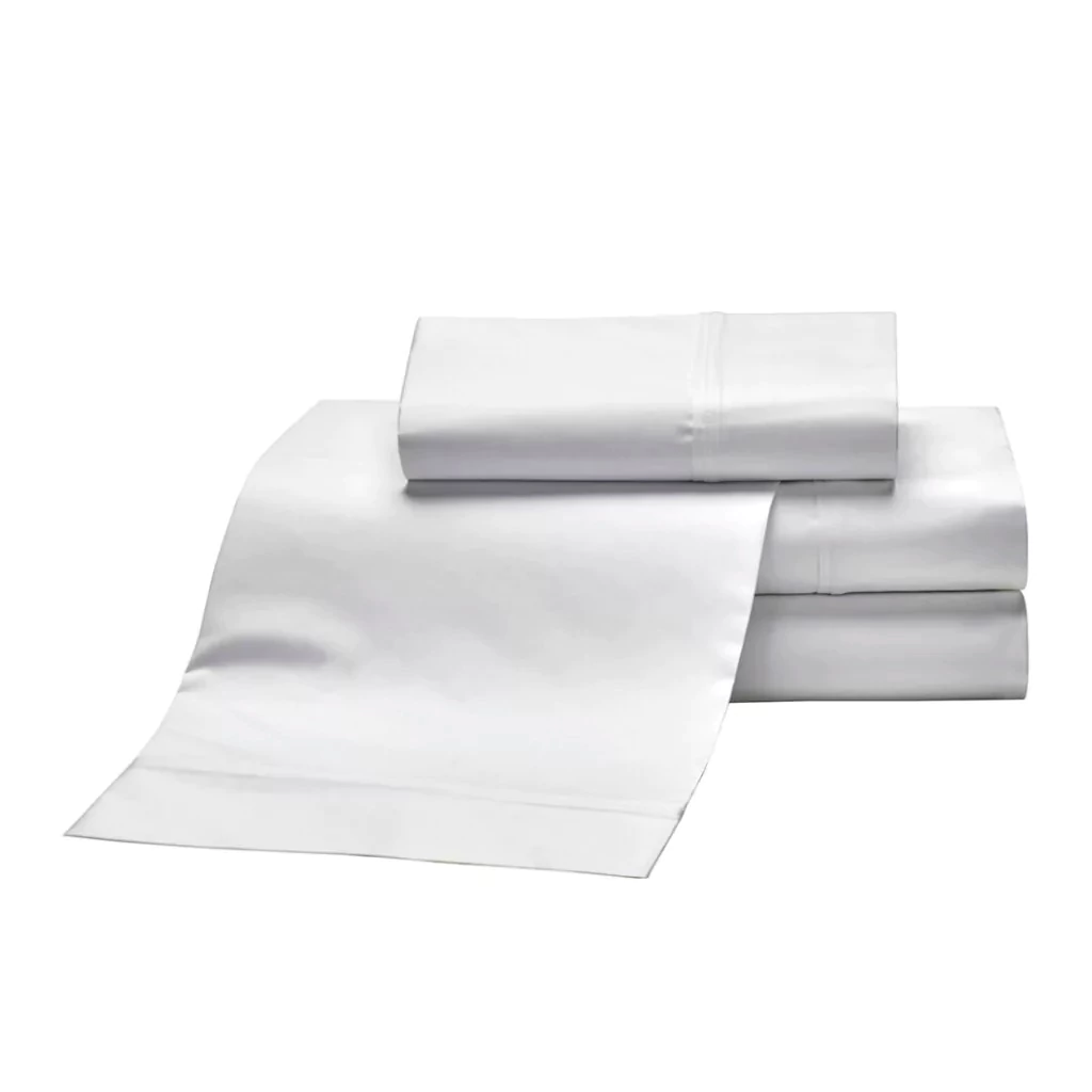 Juego de Sabanas Danubio Algodon Egipcio (500 Hilos) - Blanco
