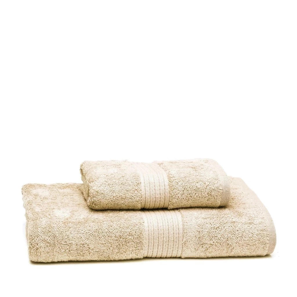 Set Toalla y Toallon Espalma Algodón Peinado 500 Gr - Cuarzo