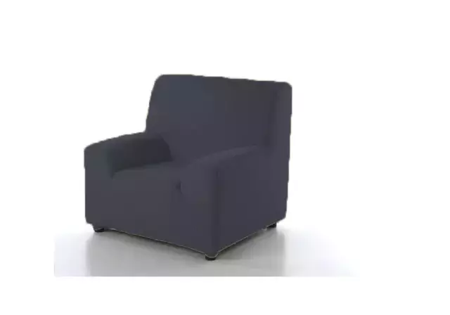 Funda de Sillon Lisa - Gris Oscuro
