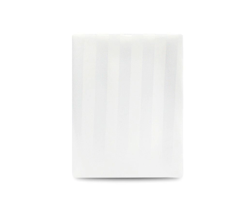 Cortina De Baño Linea Teflon Hotelera- Rayas Blanco