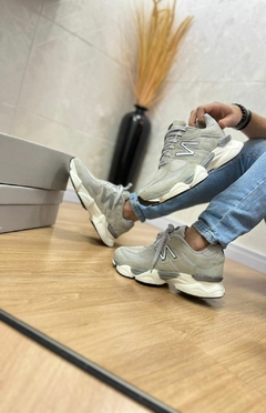 NB 9060 OFF WHITE CINZA USA - TenisVel