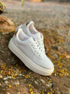 SNEAKER 5043Z BRANCO DOURADO - TenisVel