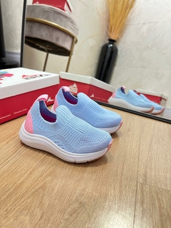 BATATINHA INFANTIL MEINHA AZUL ROSA - comprar online