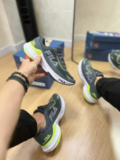 FILA CAEF CINZA VERDE