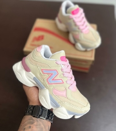 INFANTIL - NB 9060 BEGE ROSA - TenisVel