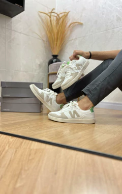 TENIS NB CT500 BRANCO BEGE VERDE - comprar online