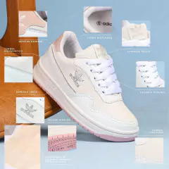 INFANTIL - COURT PREMIUM BRANCO FLAMINGO - loja online