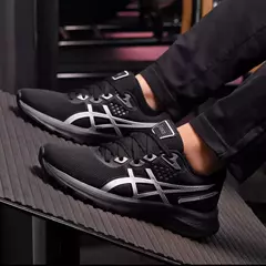 ASIC CARBON PRETO CINZA