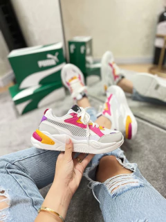 TENIS RS-Z BRANCO ROSA AMARELO - comprar online