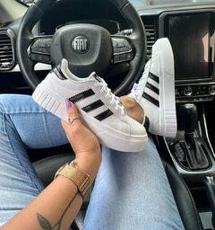 Imagem do AD SUPERSTAR BRANCO PRETO PM