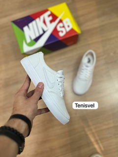 SB VULCANIZADO TECIDO BRANCO - TenisVel
