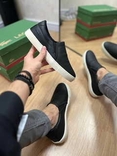 SLIPON LACOSTE 08 LC PRETO - comprar online