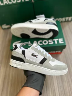 LACOSTE POLAROID 050 BRANCO PRETO CINZA