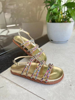 PAPETE LUXO DOURADO TRANÇA