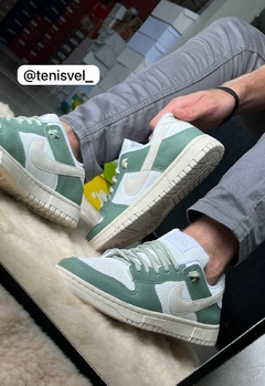 DUNK LOW VERDE BEGE MICA GREEN - comprar online