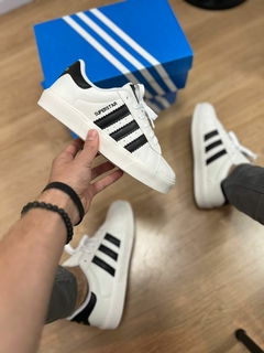 SUPERSTAR BRANCO PRETO PREMIUM - comprar online