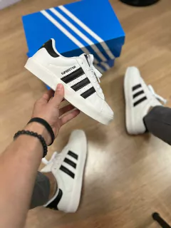 Imagem do SUPERSTAR BRANCO PRETO PREMIUM
