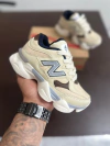 NEWBALANCE 9060 BEGE MARROM INFANTIL