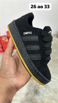 CAMPUS INFANTIL PRETO PRETO CARAMELO - comprar online