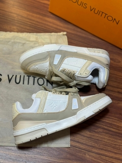 TENIS LOUIS VUITTON OFF WHITE - loja online