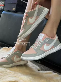 DUNK CINZA ROSE PREMIUM