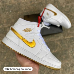 JORDAN BRANCO DOURADO - comprar online