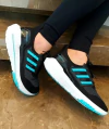 ULTRABOOST PRETO AZUL AGUA