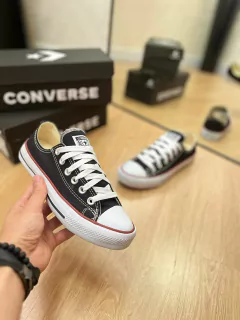 CONVERSE PRETO LONA