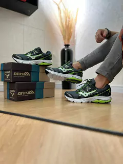 MIZUNO NIRVANA CINZA VERDE - comprar online
