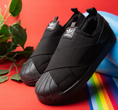 INFANTIL - SLIPON AD PRETO PRETO