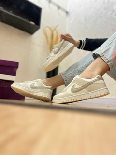 DUNK NK LOW BRANCO OFF WHITE GLITER - comprar online