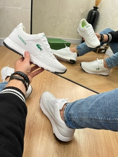 LACOSTE SPORT BRANCO VERDE