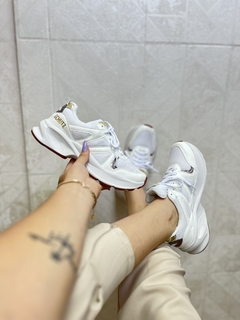 TENIS SCHUTZ FEMININO BRANCO COBRE - comprar online