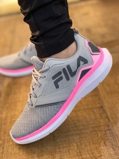 FILA SPORT CINZA ROSA