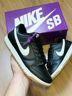 DUNK PRETO BRANCO CREPE