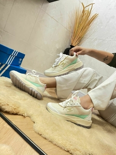 SNEAKER AD2041 BRANCO MENTA - comprar online