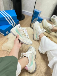 SNEAKER AD2041 BRANCO MENTA