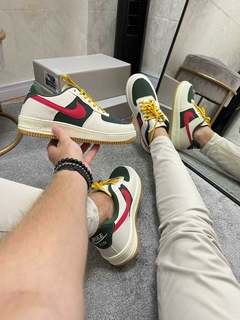 AIRFORCE LV8 BEGE VERDE VERMELHO - comprar online