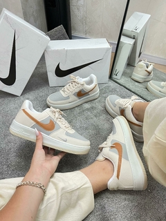 AIRFORCE AF1 AREIA CINZA CARAMELO - comprar online